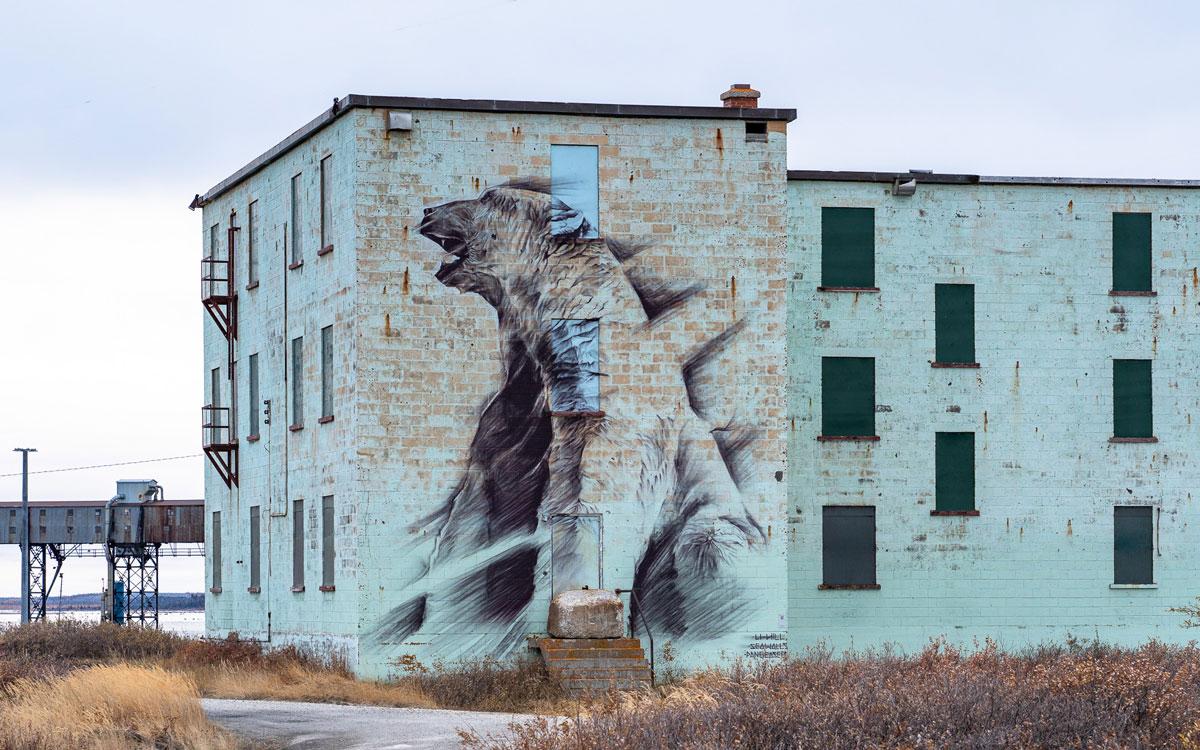 Sea Walls Churchill Street Art 