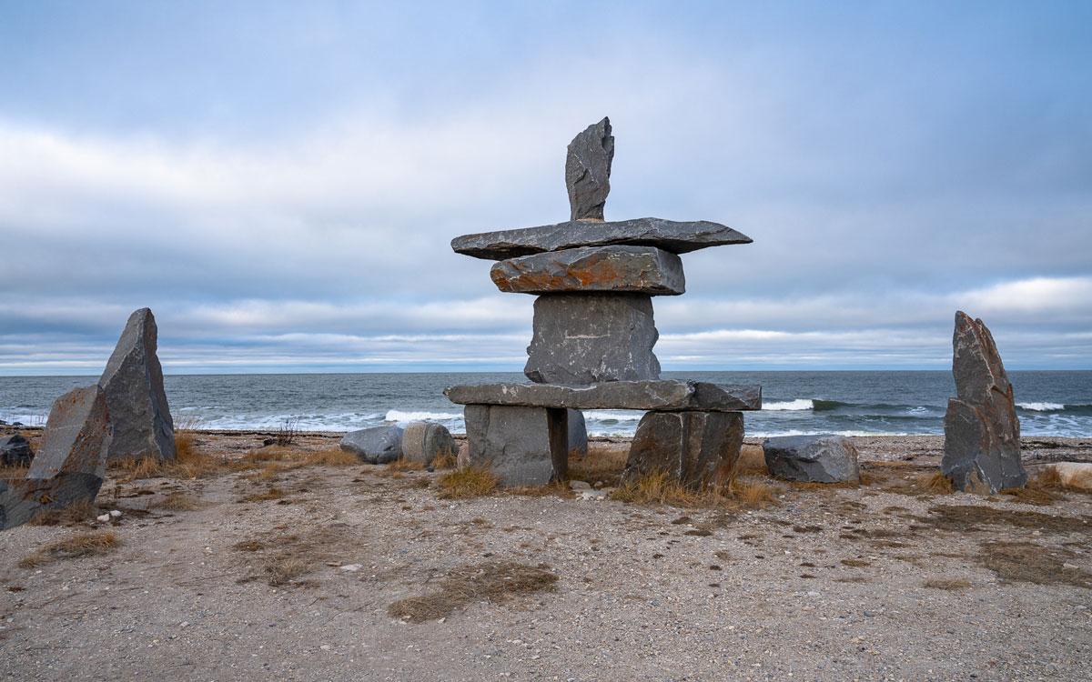 Inuksuk à Churchill