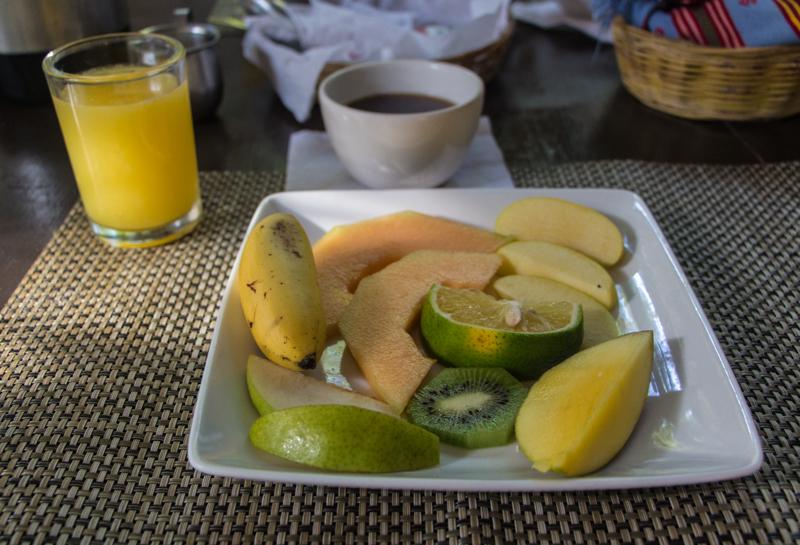 Breakfast in Tulum Posada Lamar