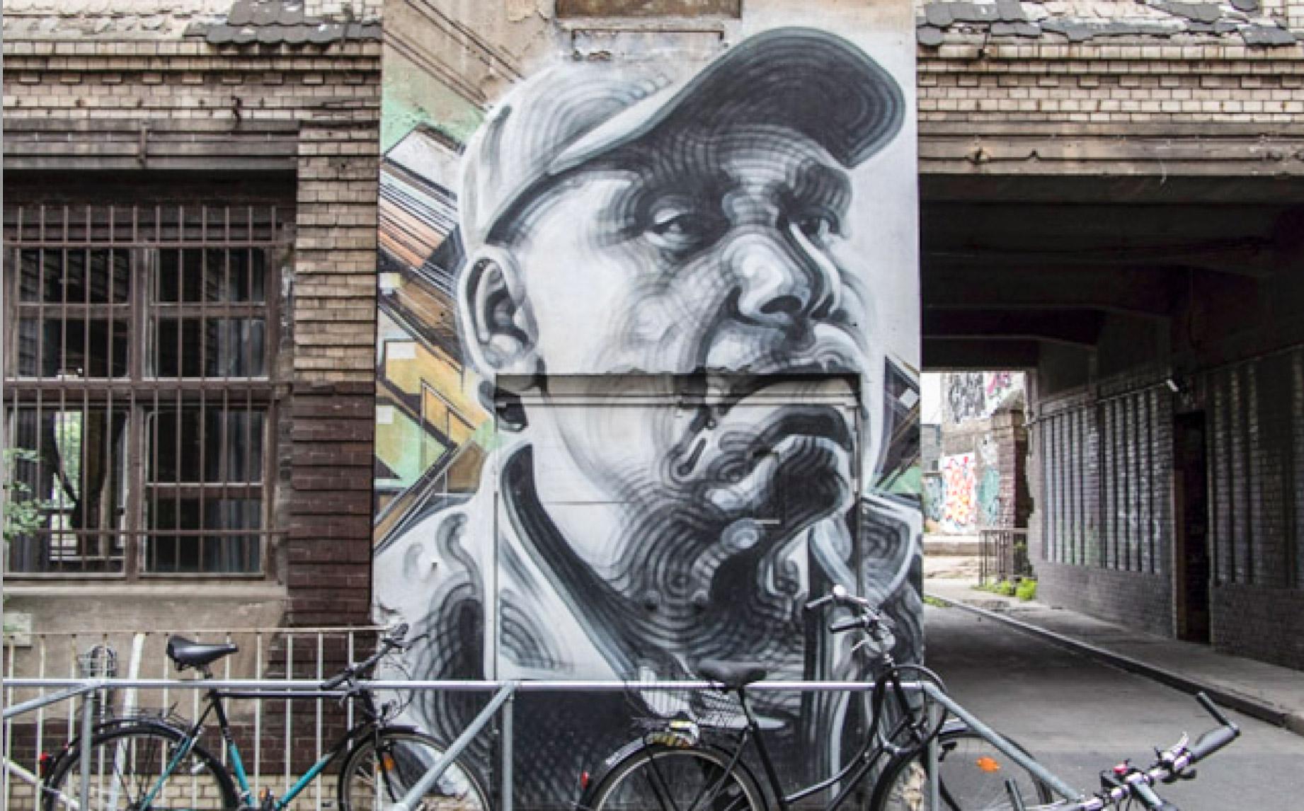 El Mac Kofie Street Art Berlijn
