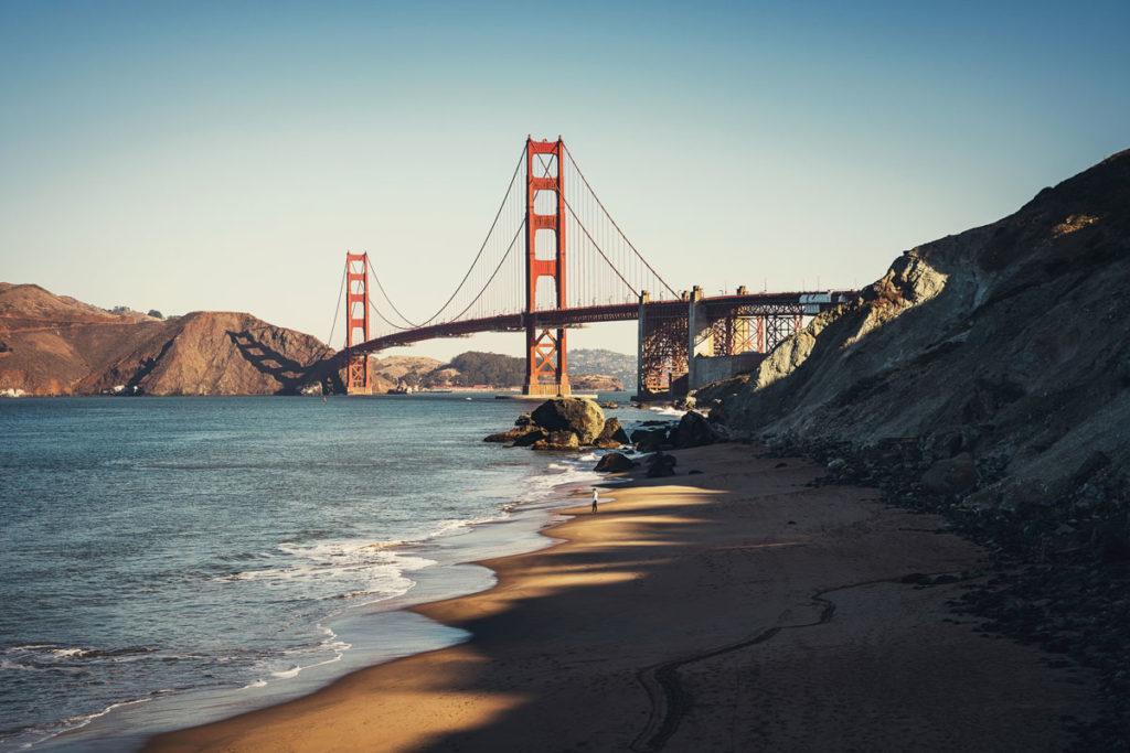 Golden Gate Bridge Viewpoint: Marshall's Beach