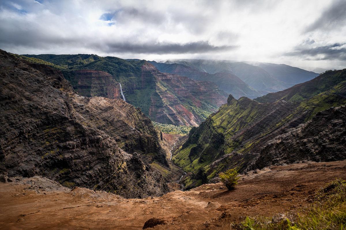 Waimea Canyon Lookout Island Kauai Hawaii