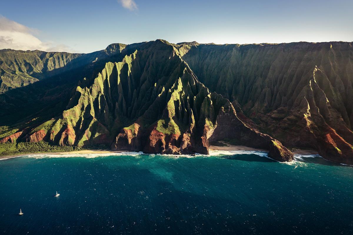 Na Pali Coast, my favorite sight in Hawaii