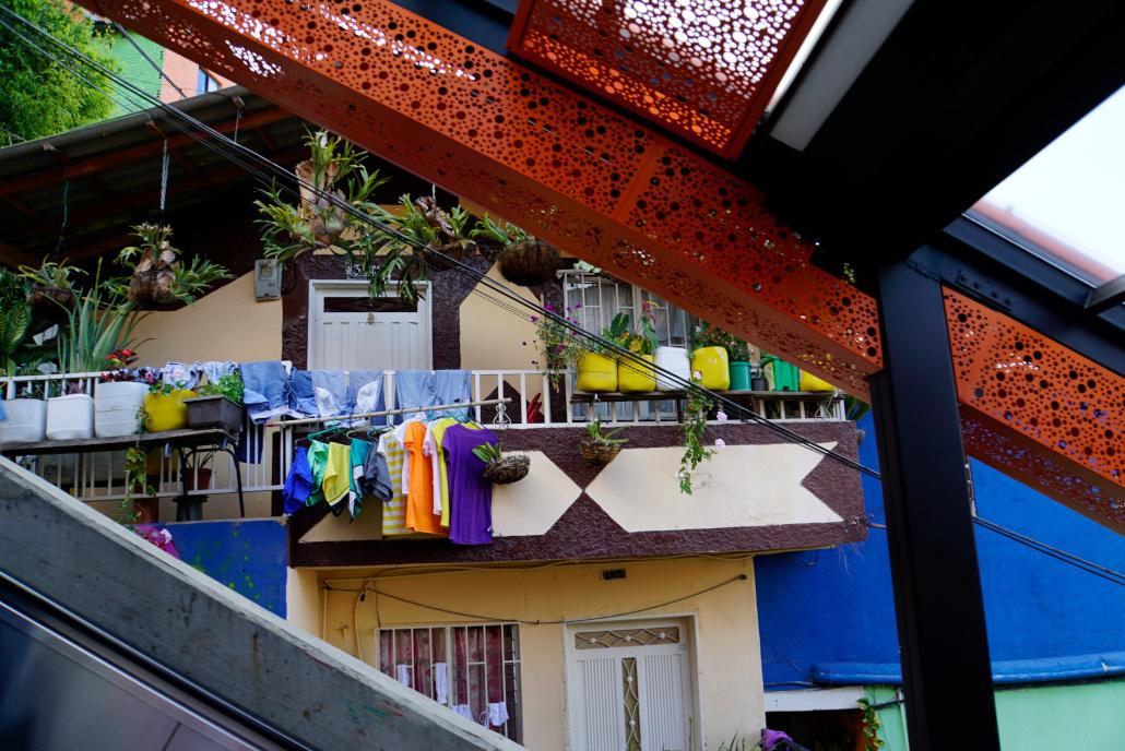 Linge dans la Comuna 13 à Medellín