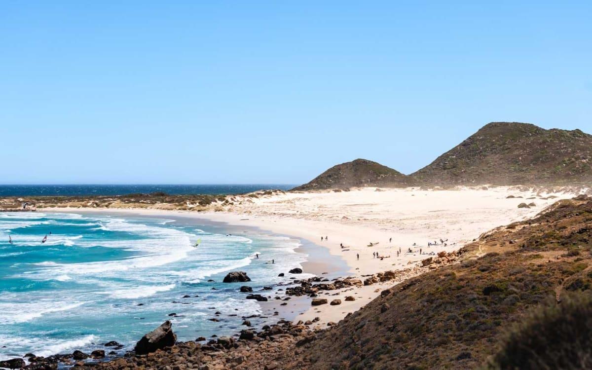 Plage de Witsand au Cap