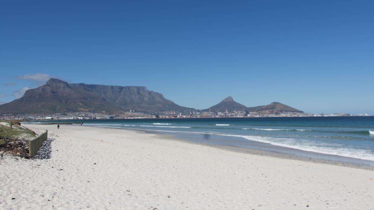 Plage de Blouberg au Cap : Mekka pour les kitesurfeurs