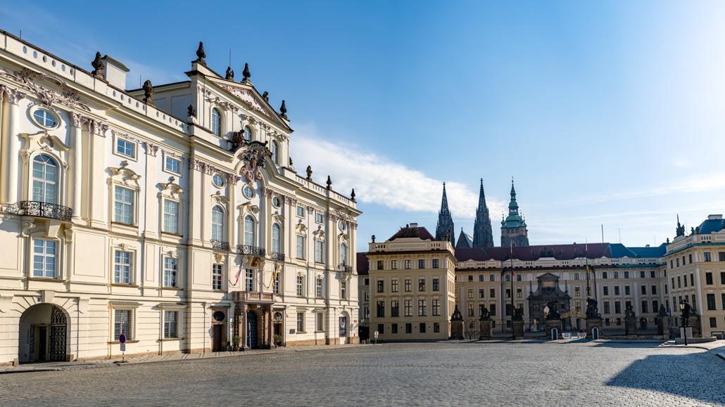 Prague Castle in the Morning