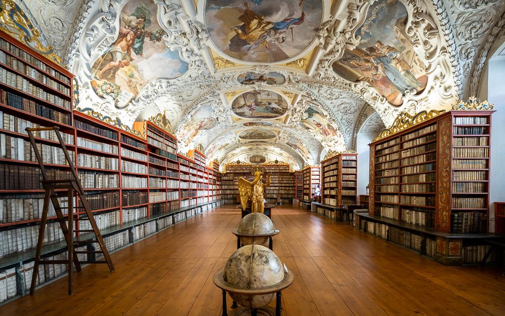 Strahov Monastery Prague reading room