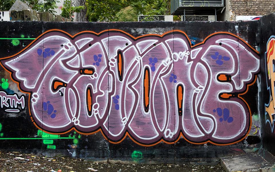 Graffiti in Prenzlauer Berg, Berlijn
