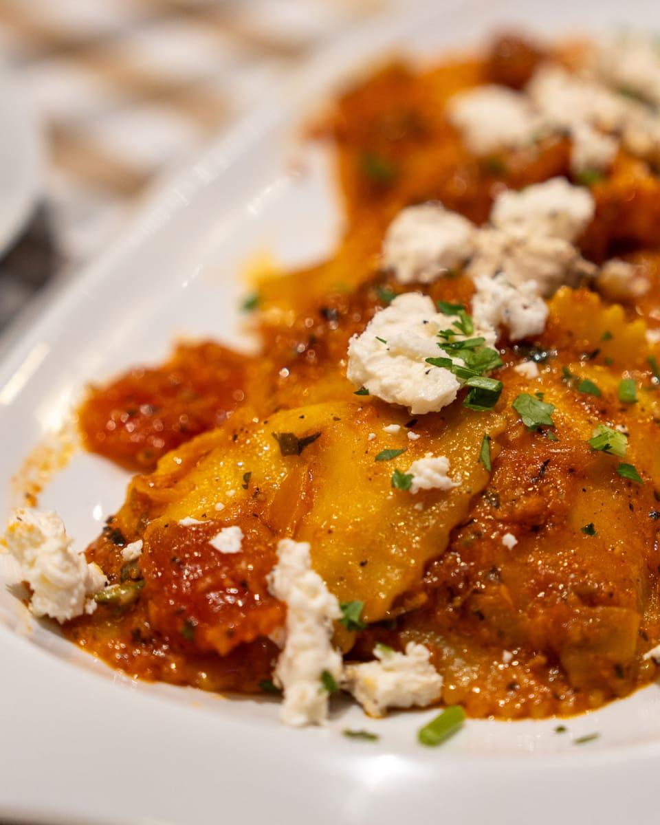 Ravjul - Maltese cheese ravioli with Ġbejniet