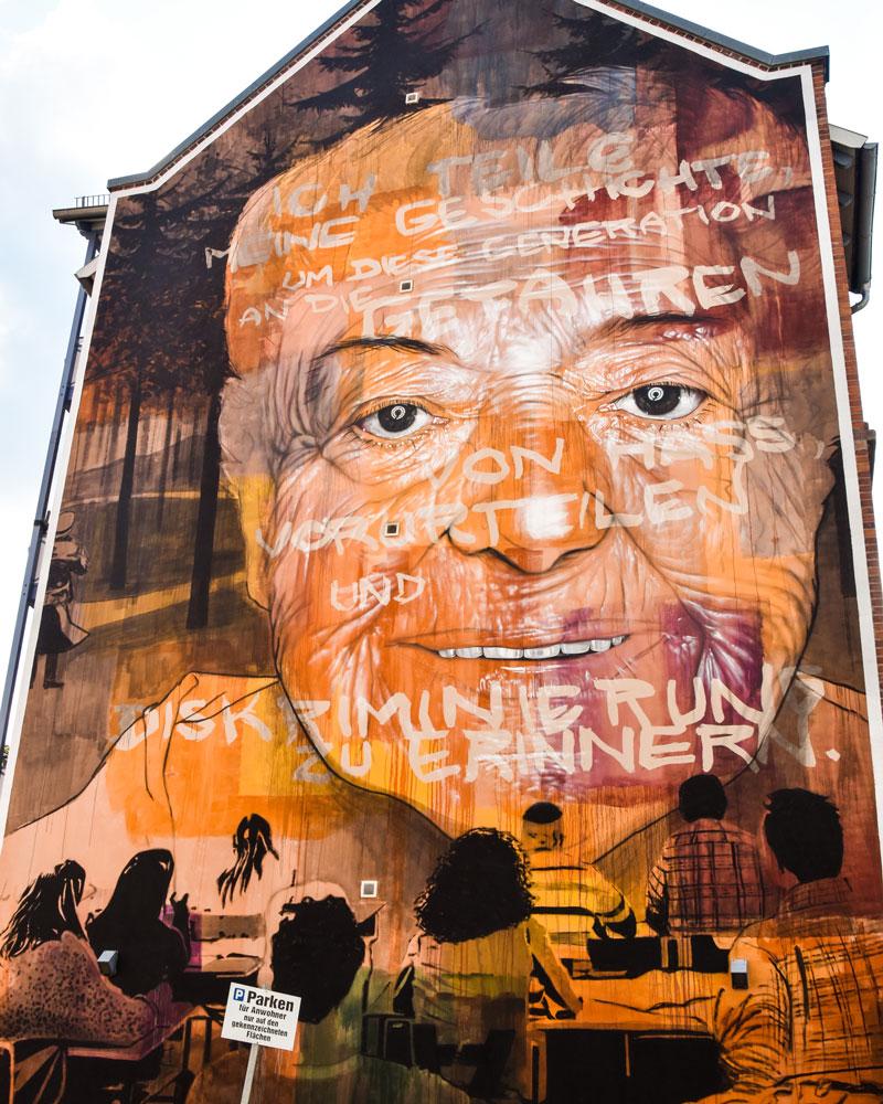 Street-Art van Akut 