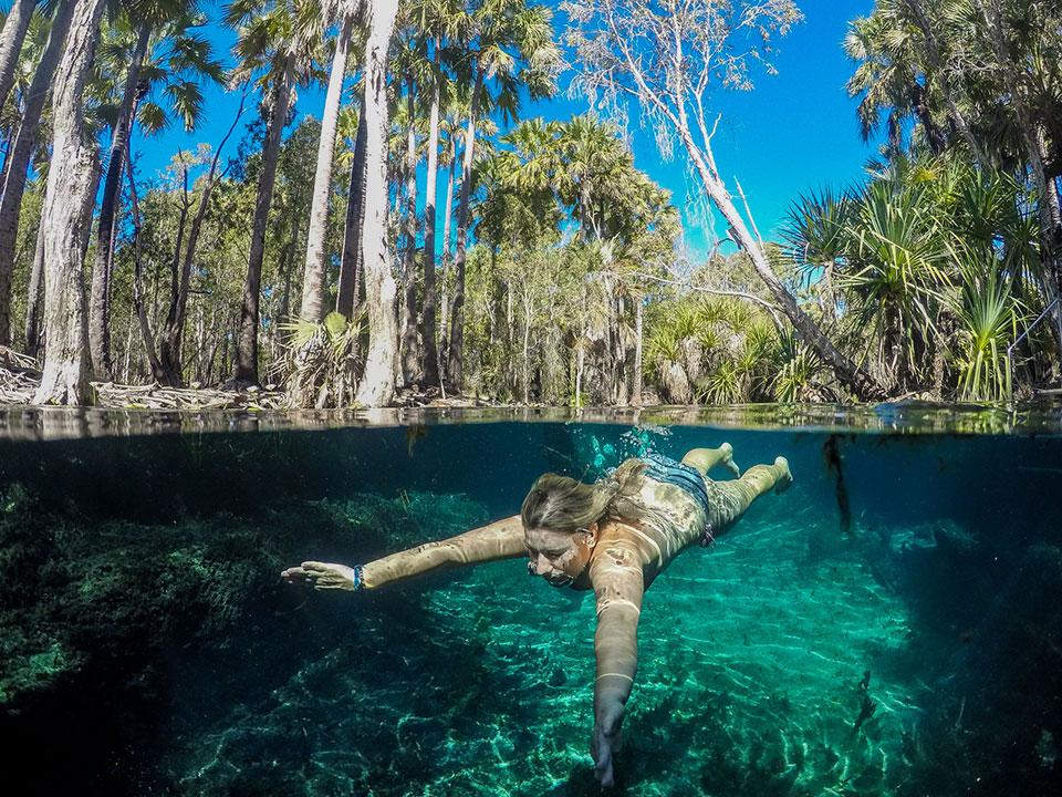 Bitter Springs Elsey National Park Australia Katrin