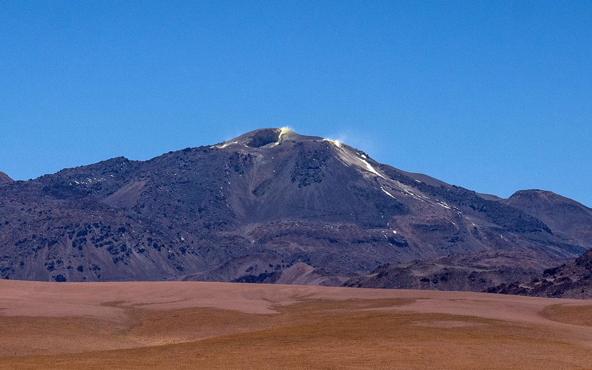 Vulkaan Putana Atacama Woestijn Chili