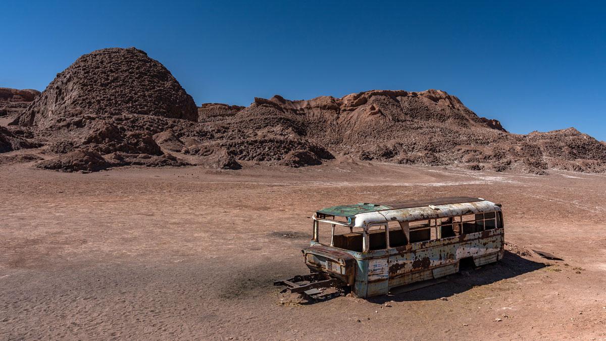 Buswrak Atacama Woestijn