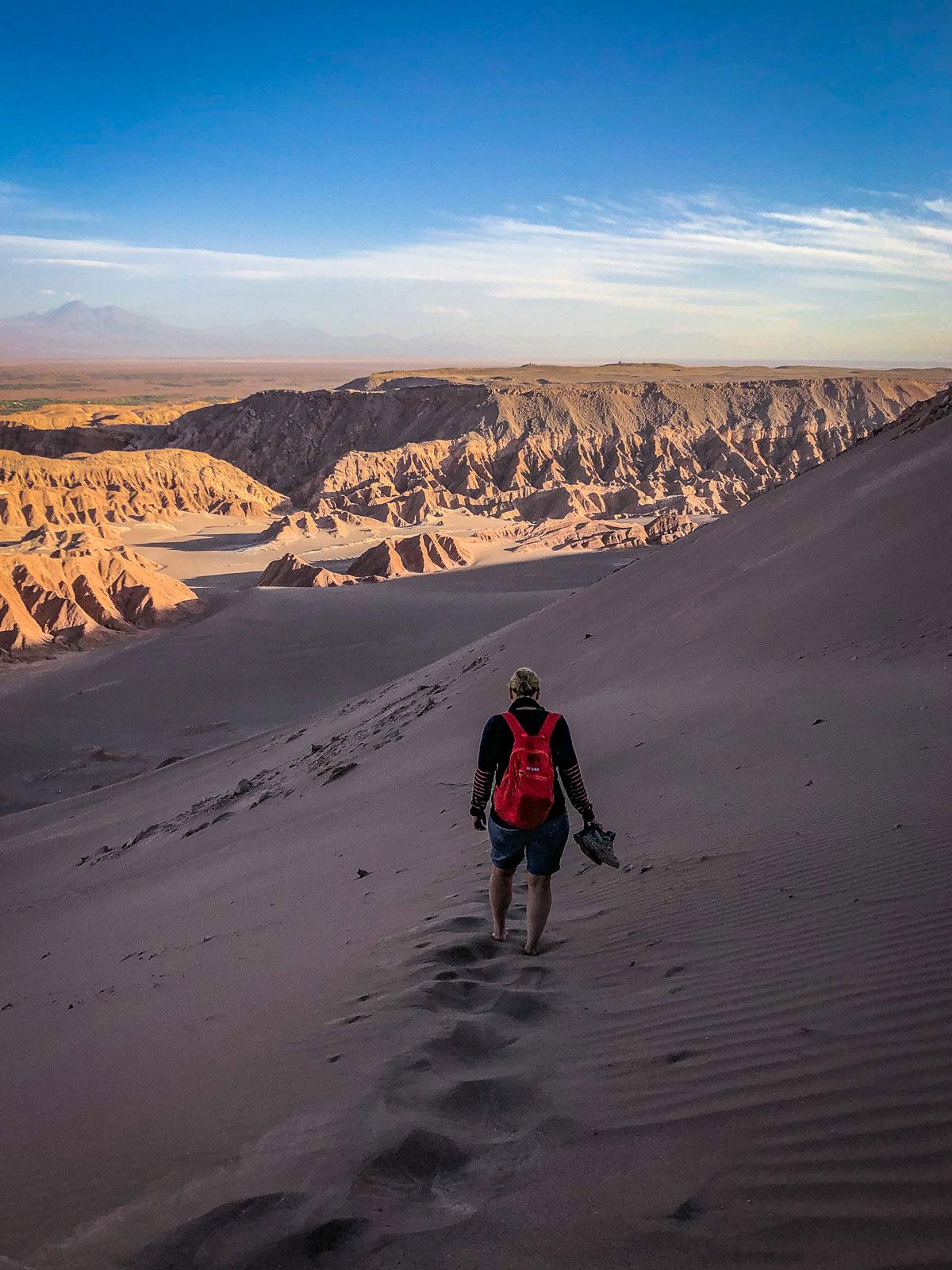Zandduin Blootsvoets Atacama
