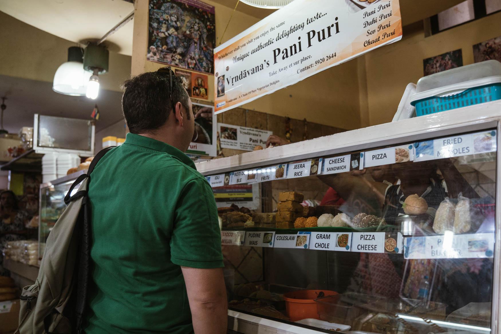 Pani Puri in the Central Market