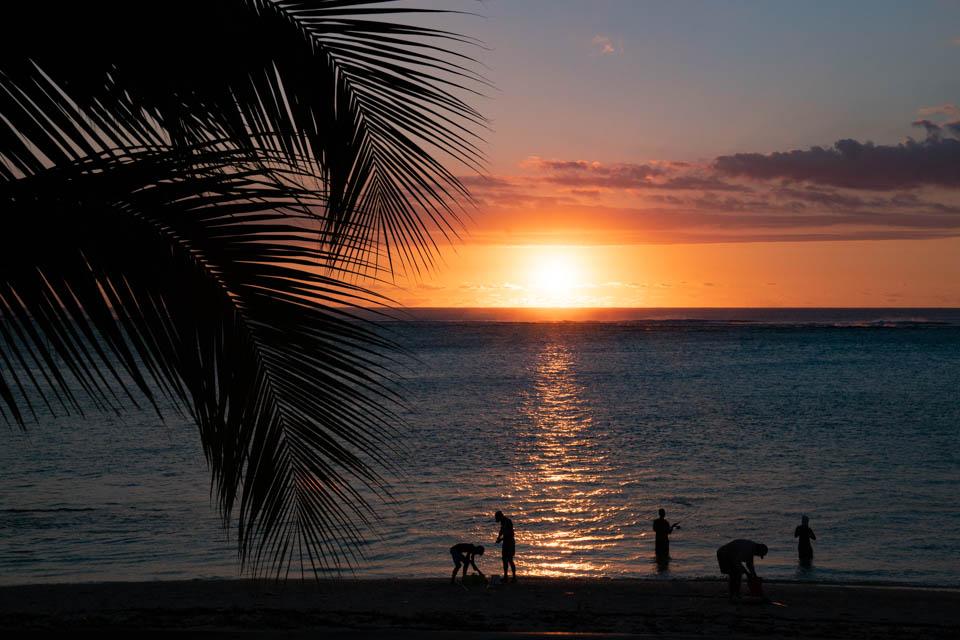 Sunset at St. Regis Mauritius