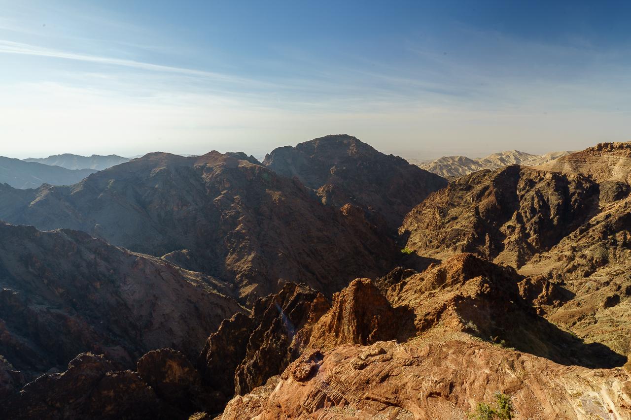 Rock City Petra Jordan View to Israel