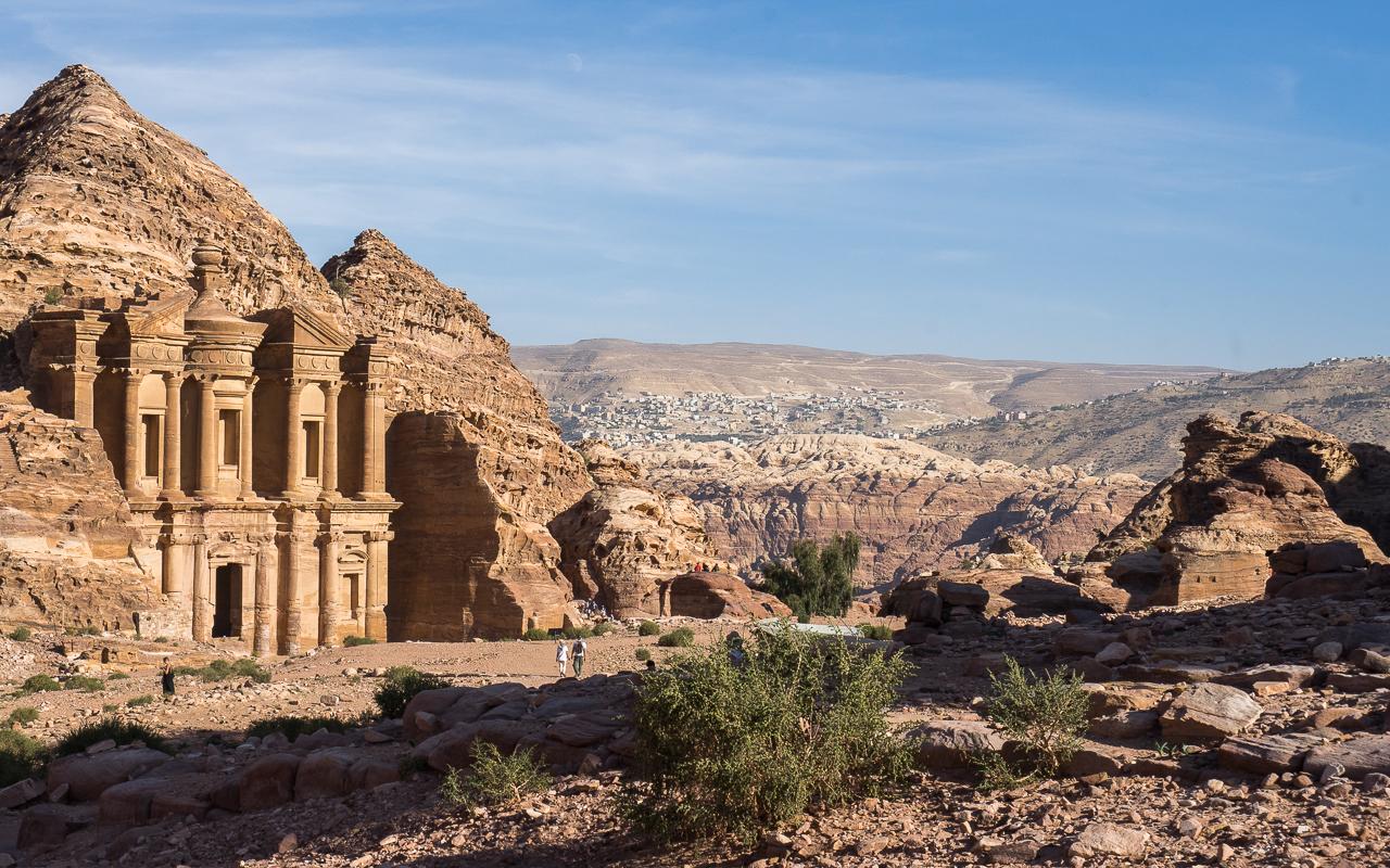 Rock City Petra Jordan Ad-Deir Monastery