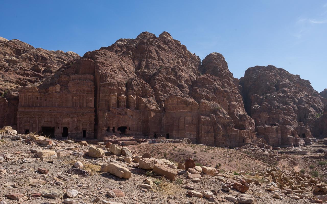 Rock City Petra Jordan Royal Tombs