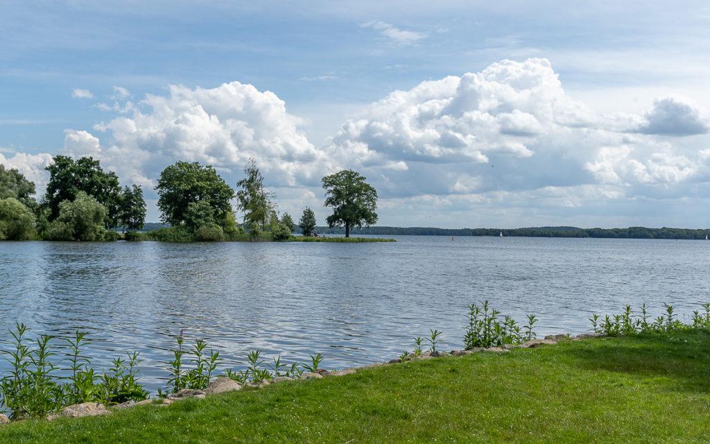Lake Schwerin, the fourth largest inland lake in Germany.