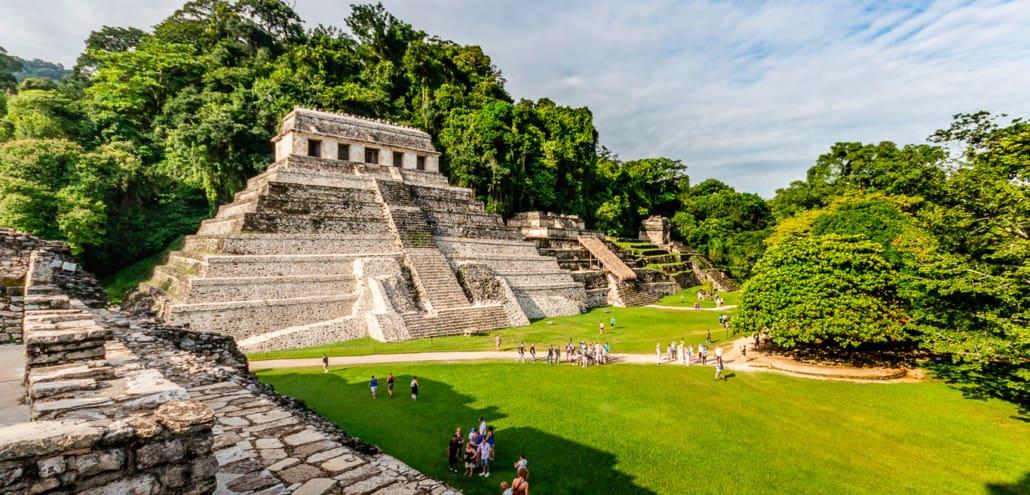 Palenque Mexico Maya Ruins