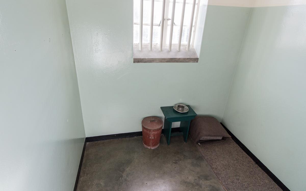 Visite de Robben Island : La cellule de Nelson Mandela