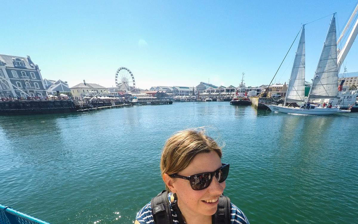 Visite de Robben Island : Sur le bateau vers Robben Island