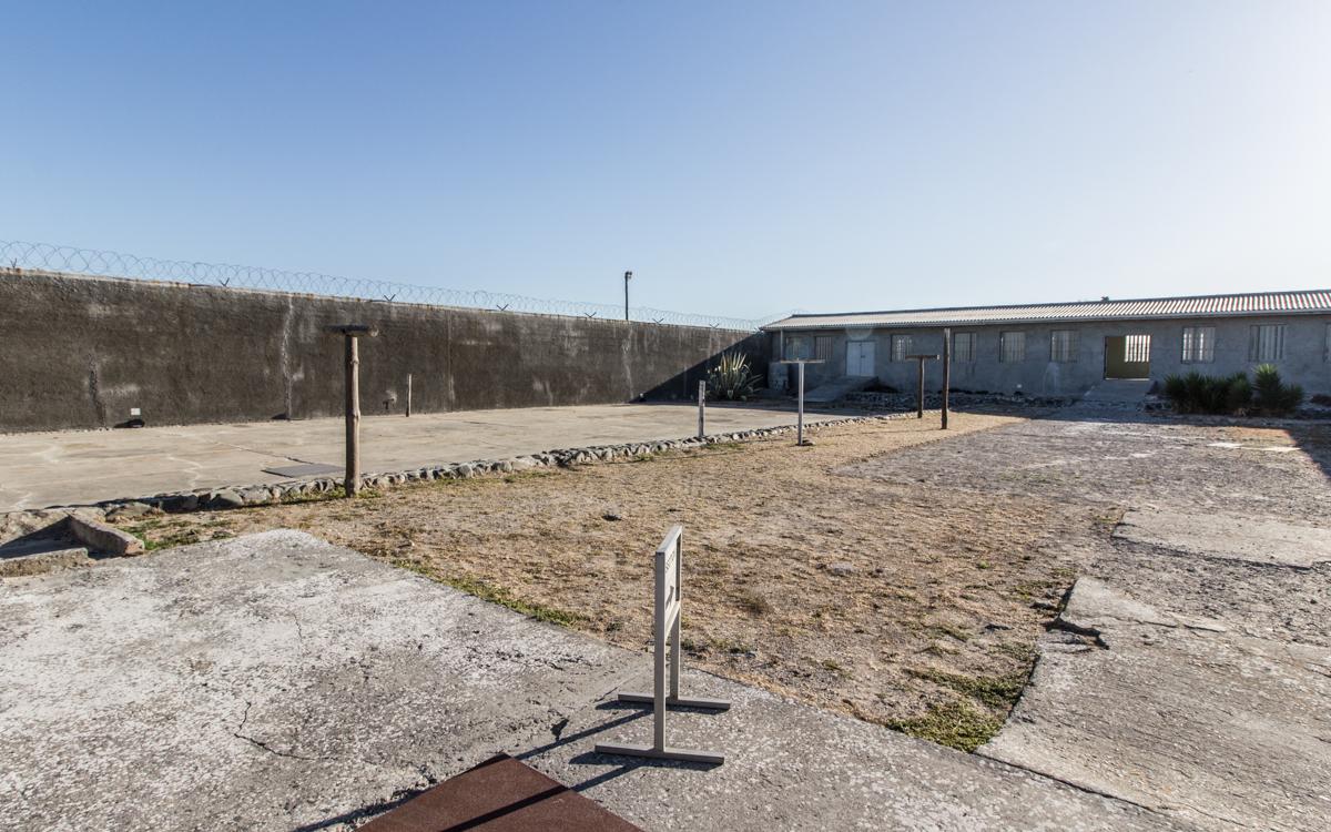 Visite de Robben Island Sortie de la cour