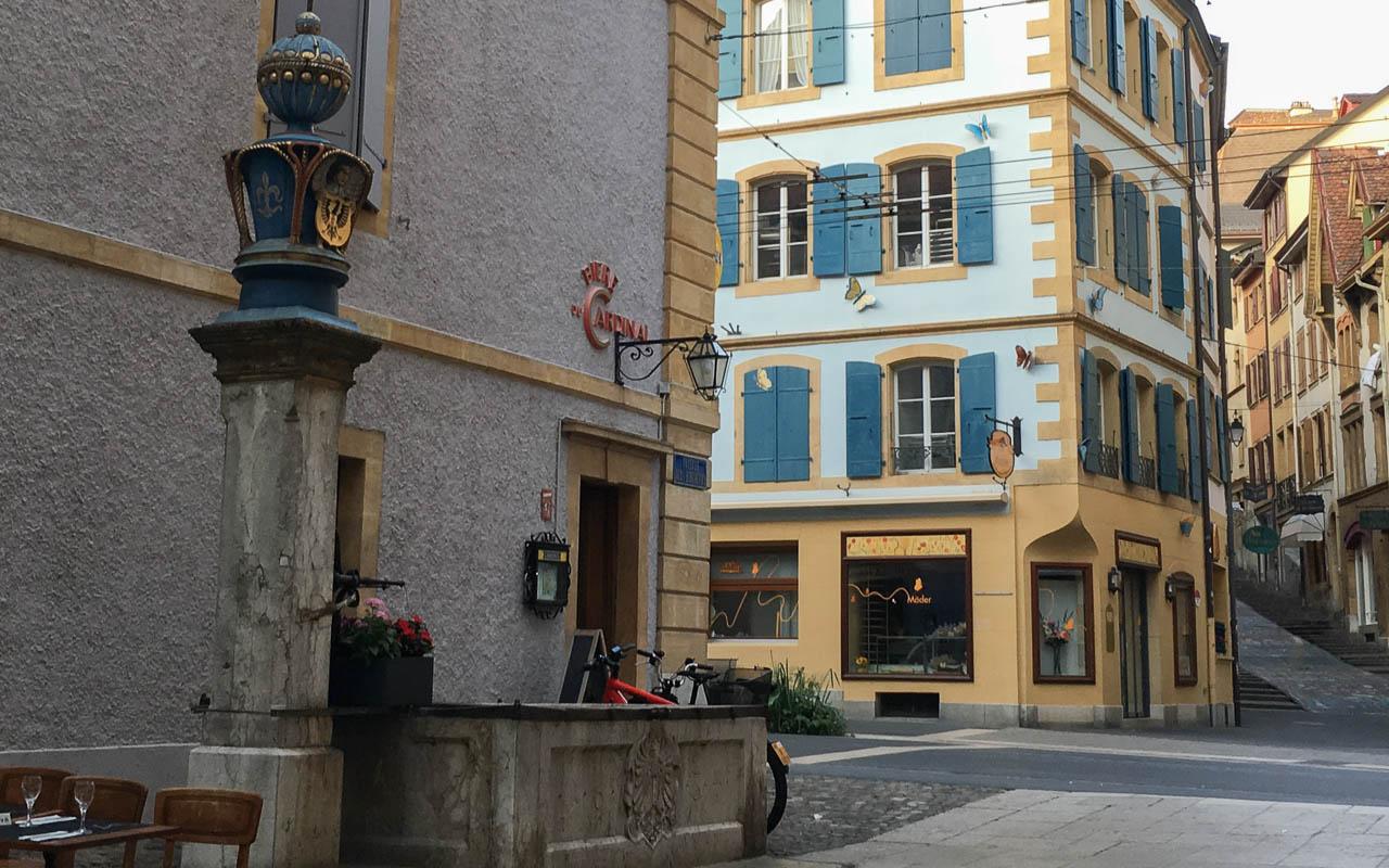 Neuchatel Attractions Drinking Water Fountain
