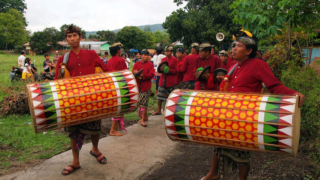 Indonesië Lombok Cultuur traditionele bruiloft