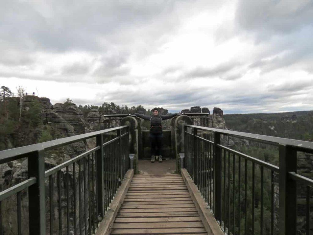 Hiking trail Saxon Switzerland: Bastei Bridge