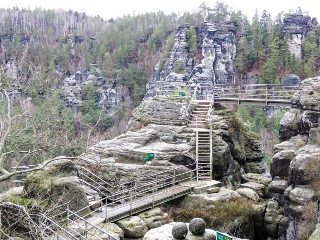 The remnants of the Neurathen rock castle