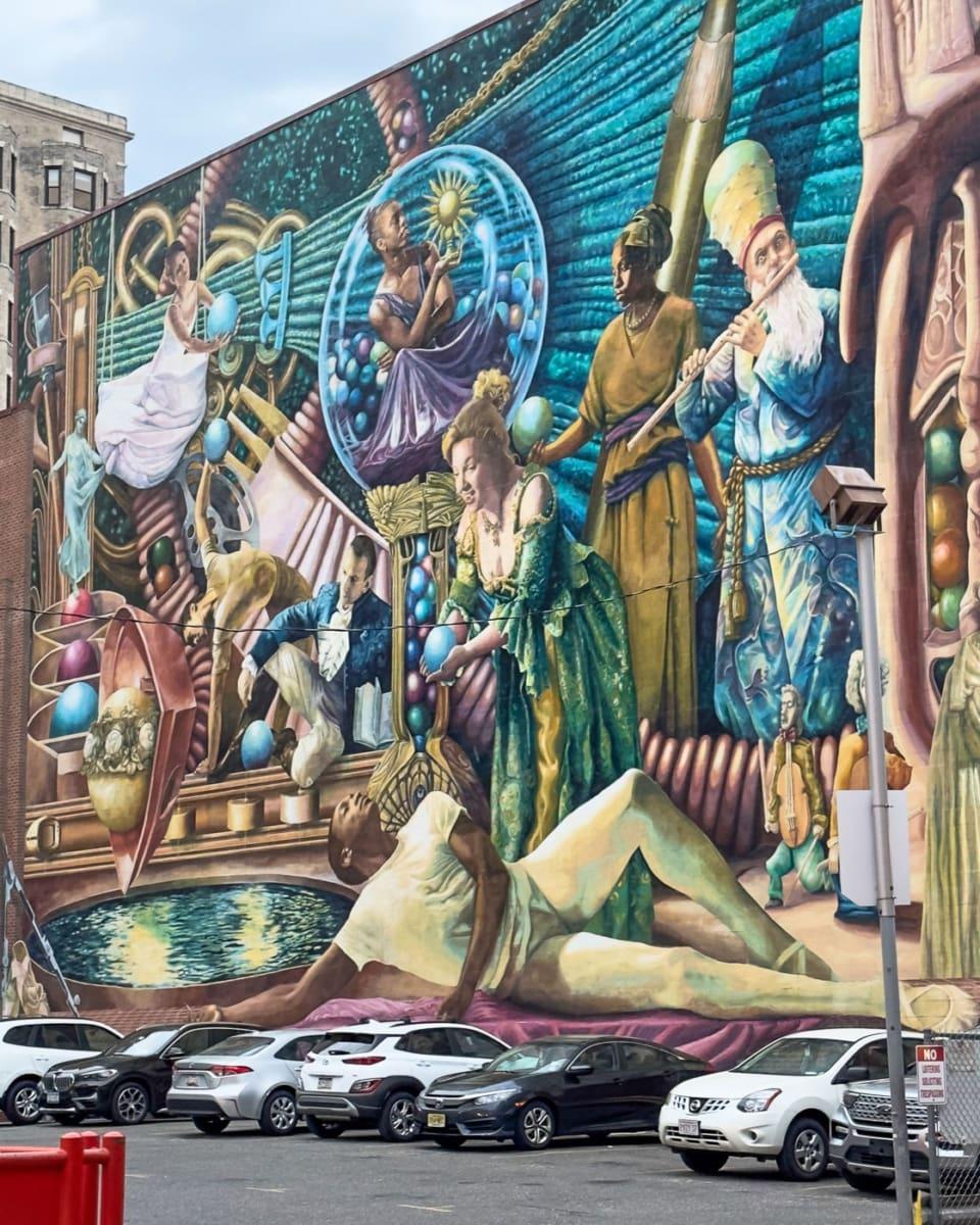 "Philadelphia Muses" mural by Meg Saligman