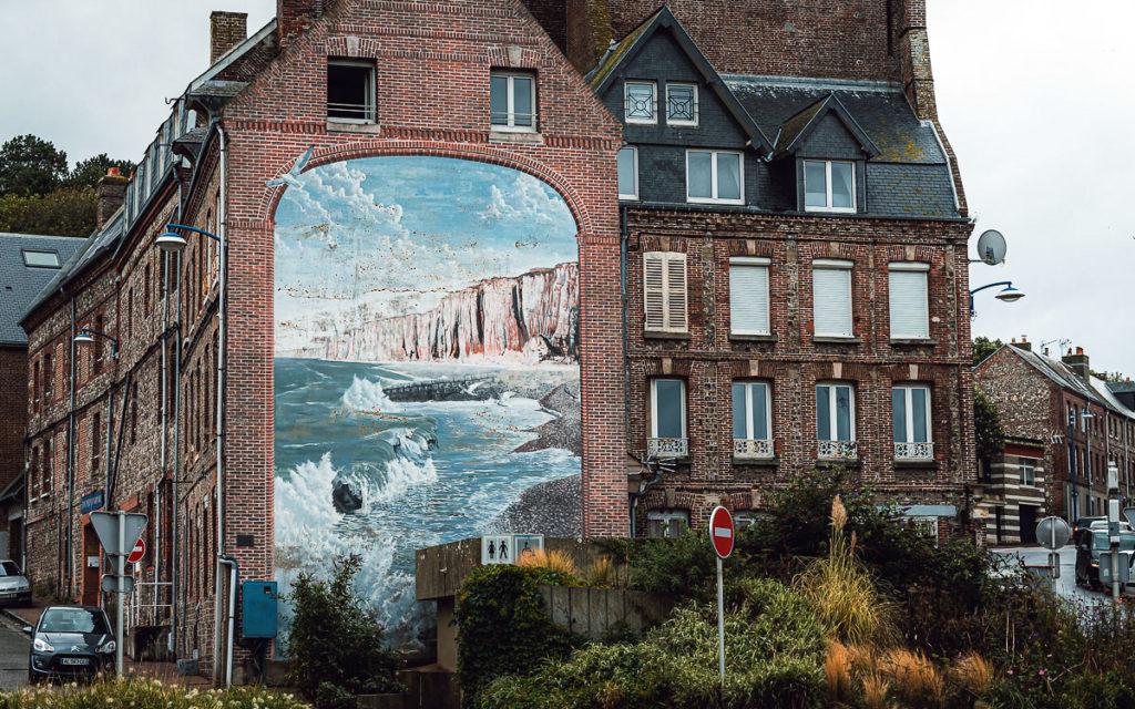 Street Art Saint Valery en Caux Normandy