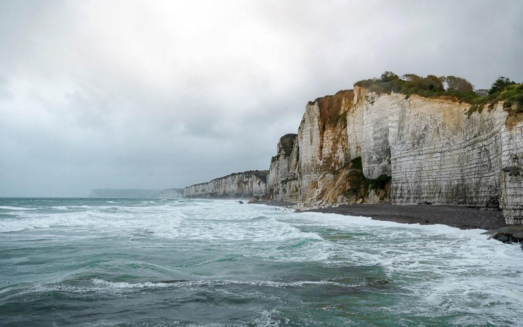 Yport Chalk Coast Normandy France