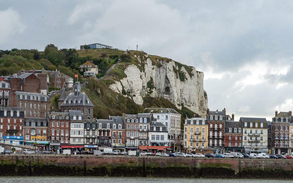 Le Tréport and Chalk Cliffs Normandy
