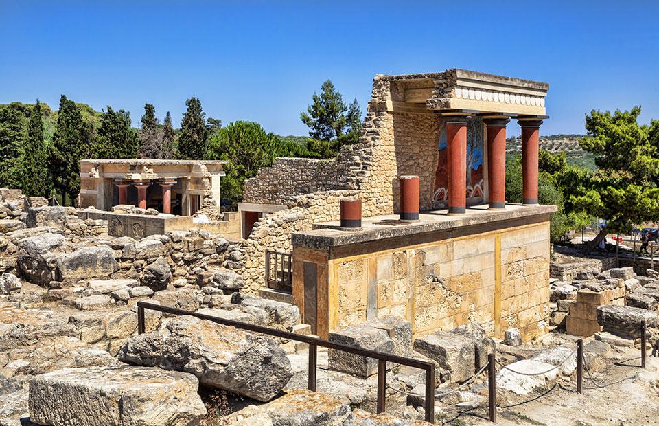 Crète Knossos fouilles conseils