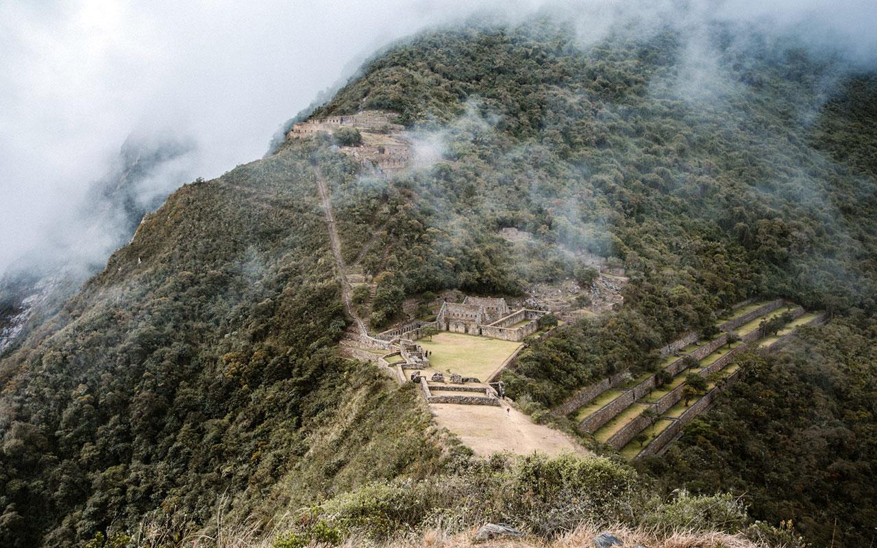 Choquequirao Trek au Pérou Incas ruines