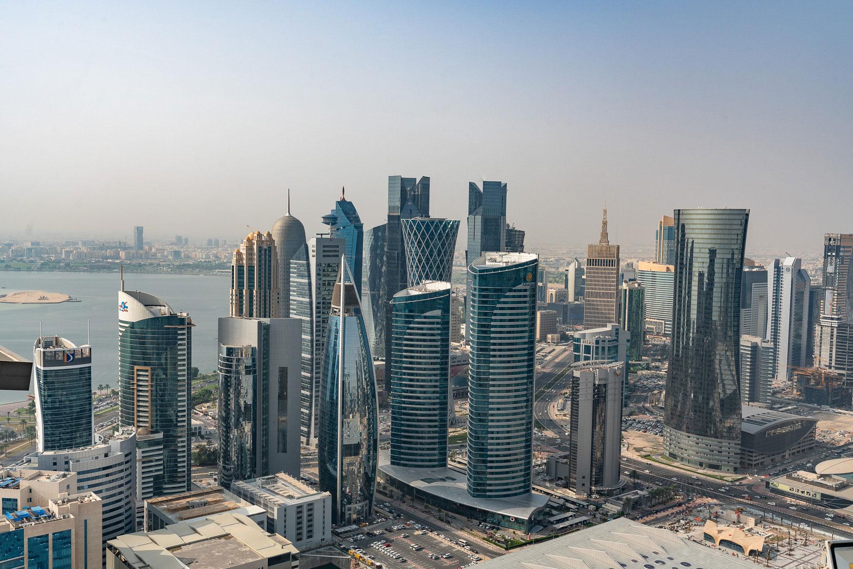 Conseils sur le toit du Shangri-La Doha