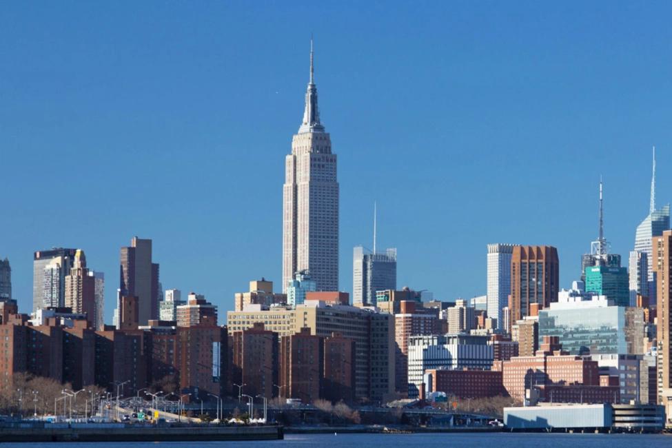 View of the Empire State Building