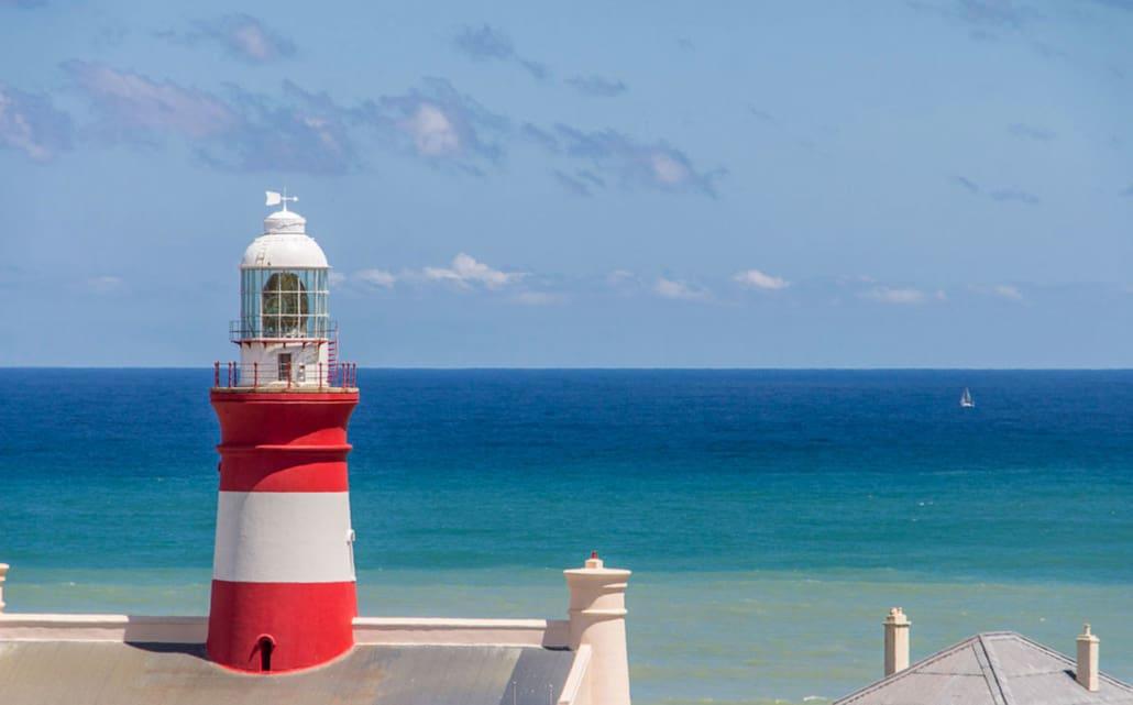 Lighthouse at Cape Agulhas South Africa
