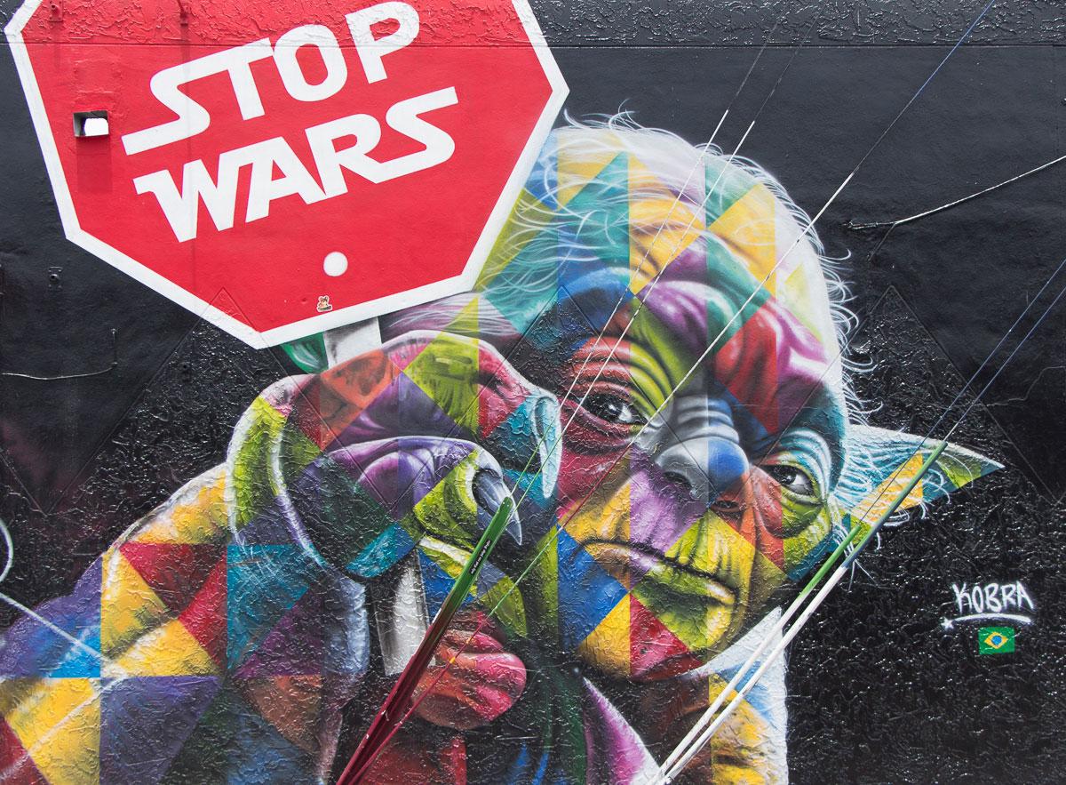 Wynwood streetart stop wars