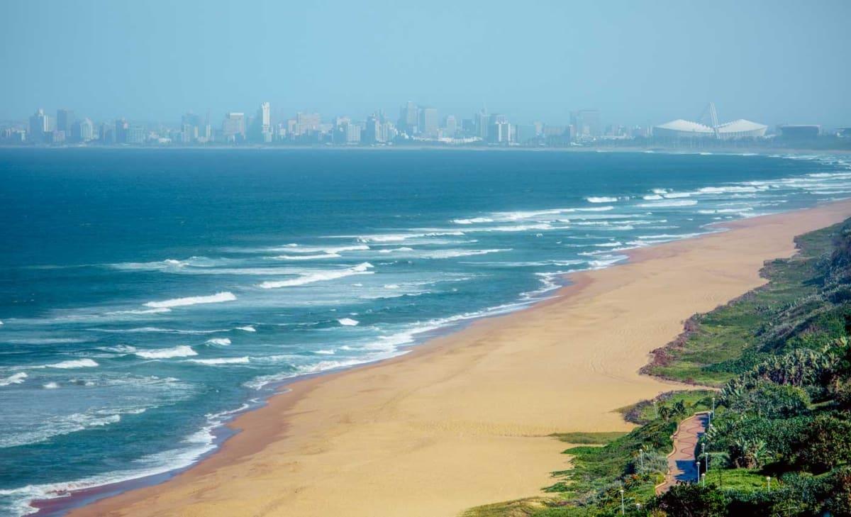 Panorama de Durban depuis uMhlanga