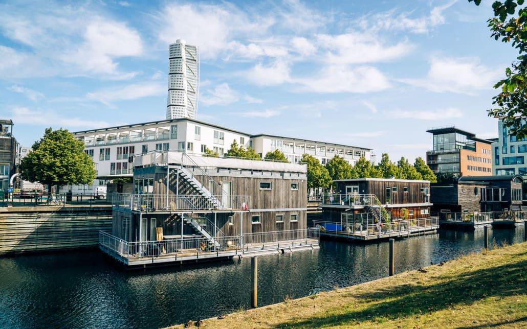 Harbor in Malmö