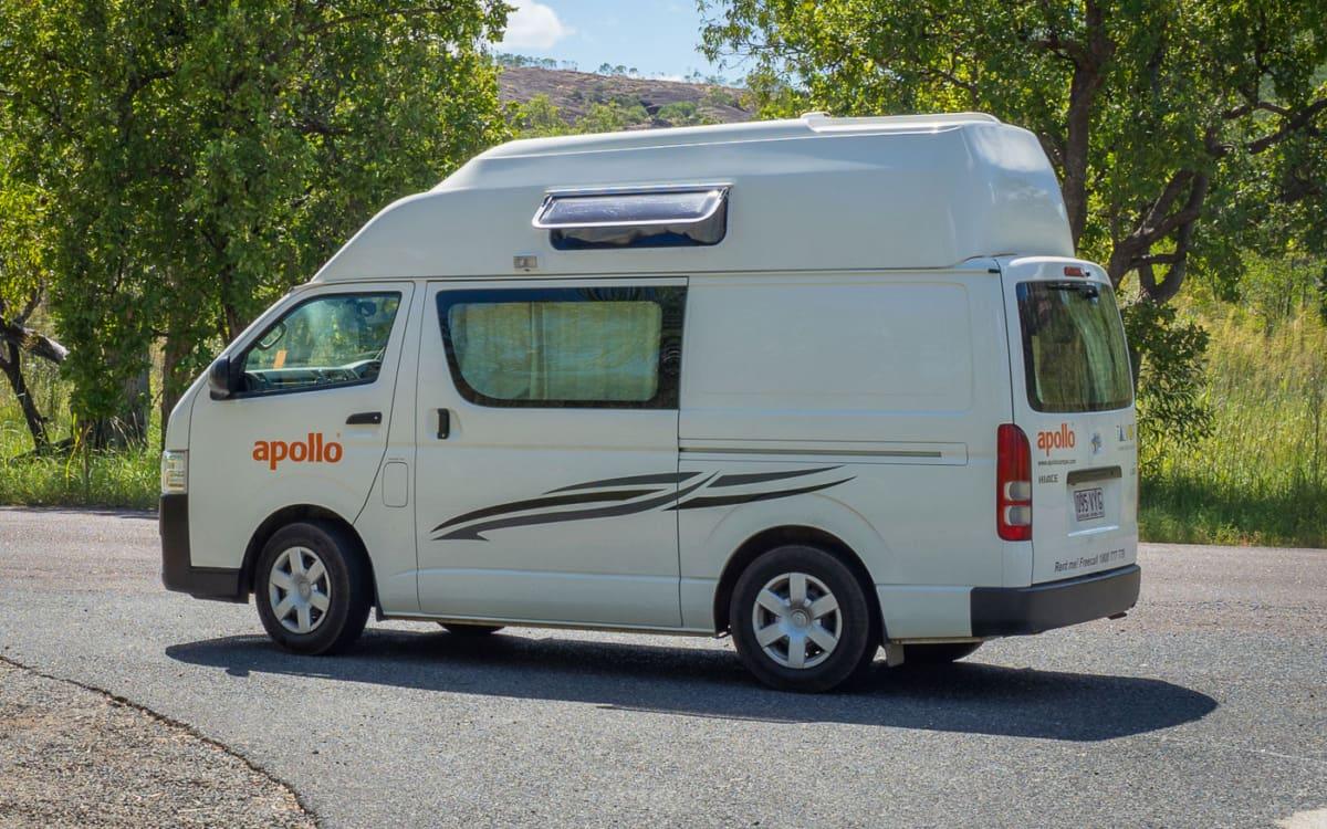 Location de Hiltop Camper en Australie chez Apollo