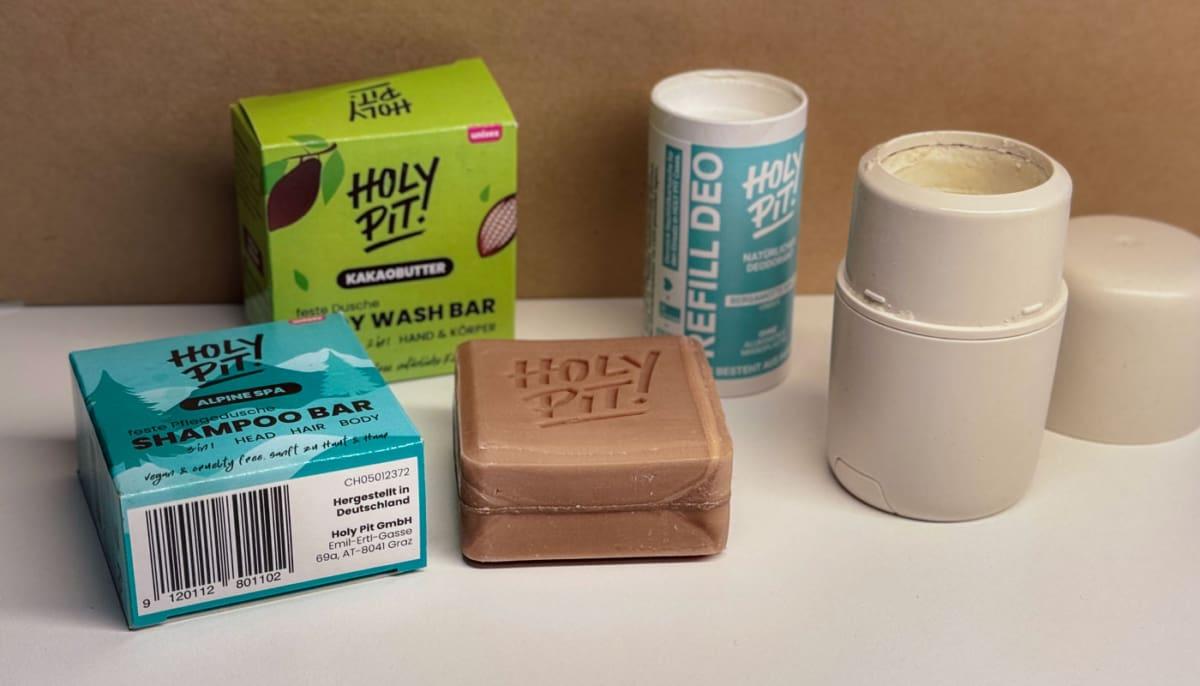 Travel plastic-free: deodorant and solid soap