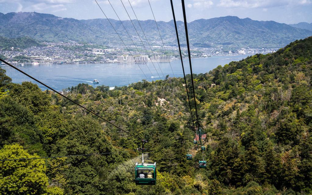 Kabelbaan Miyajima Mount Misen