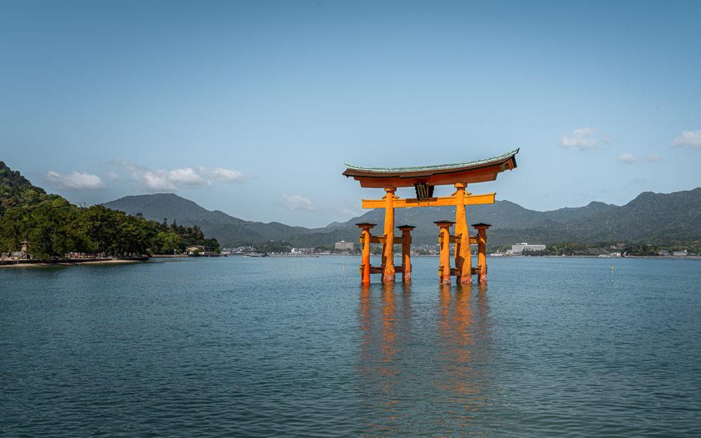 Zwemmend torii Miyajima