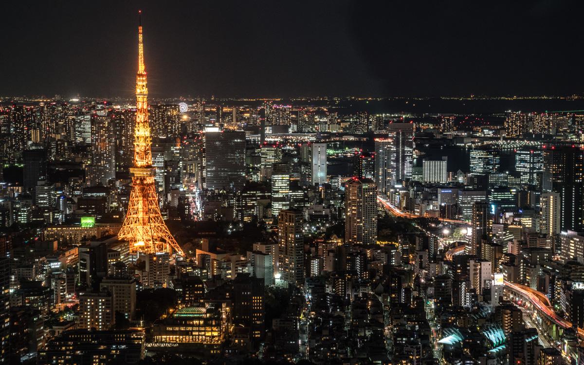 Uitzicht Tokio Roppongi Hills